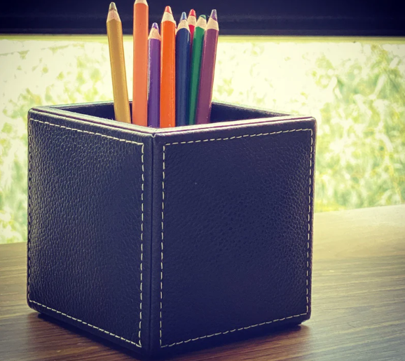 Porta pluma para escritorio
