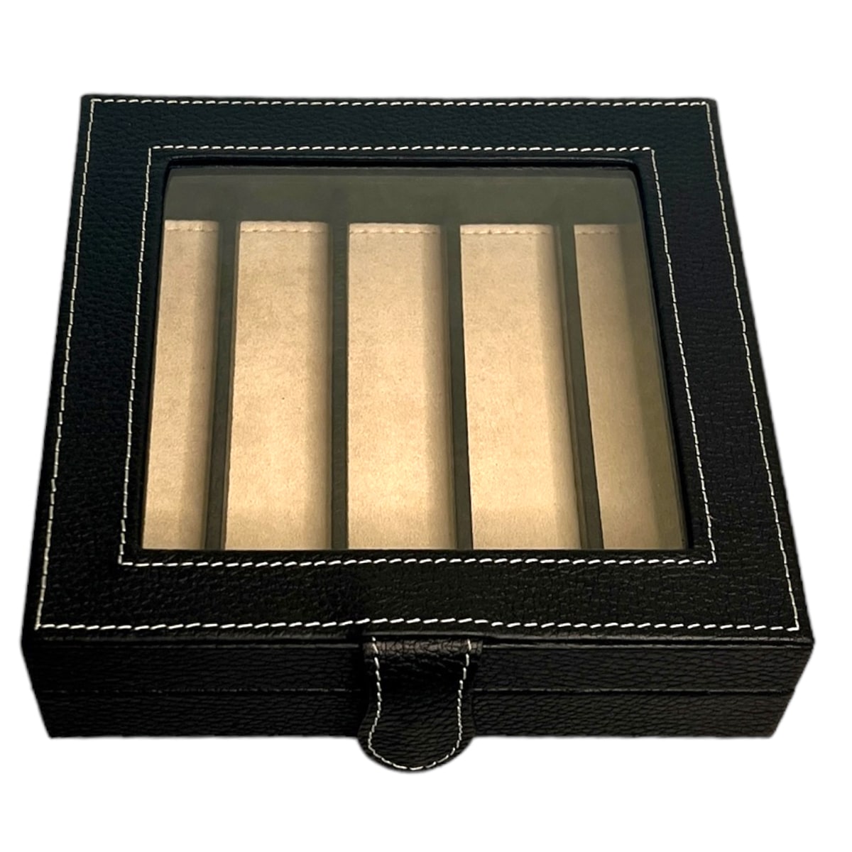 Caja en piel para guardar 5 plumas MACE