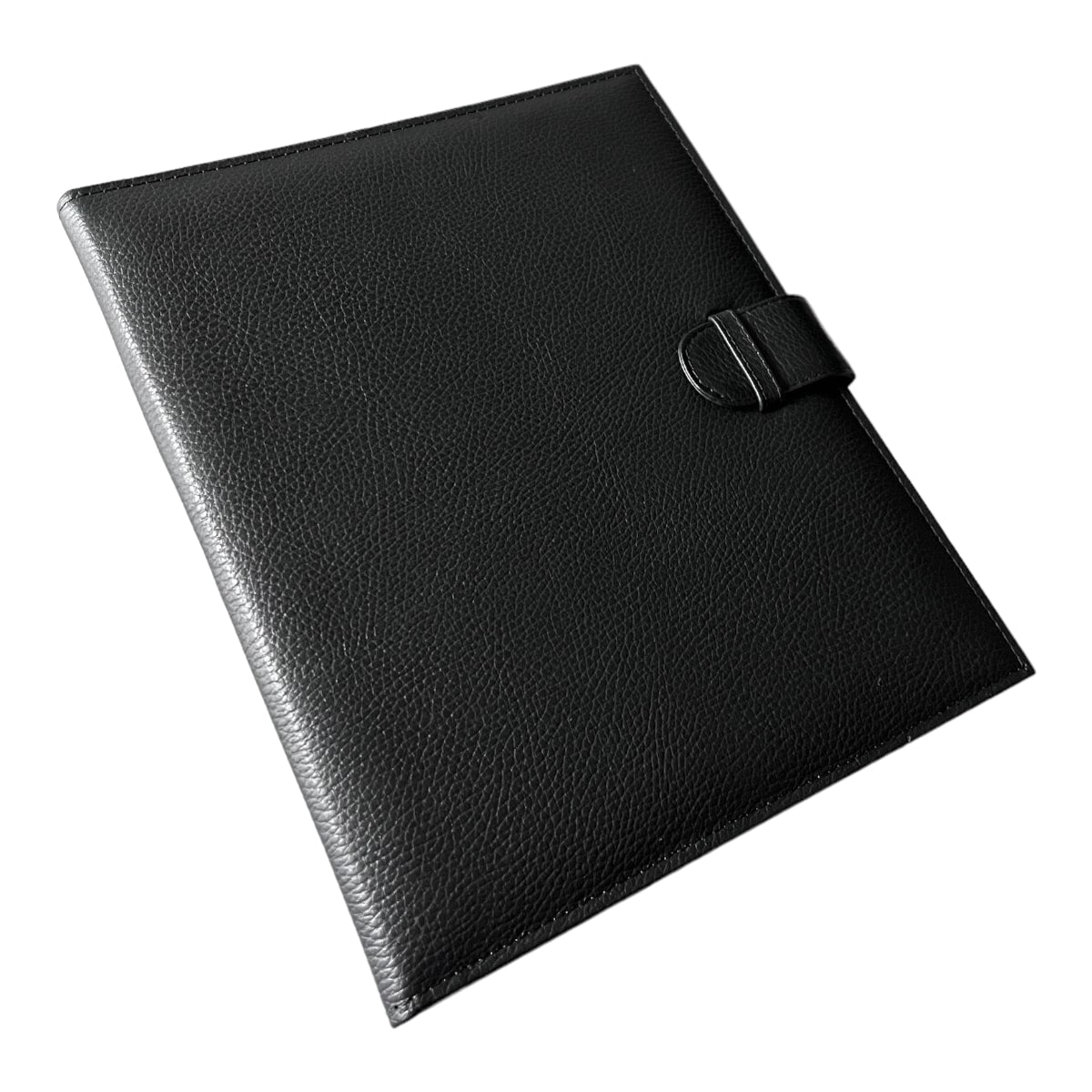 Carpeta hecha en piel tamaño carta con solapa ANOR