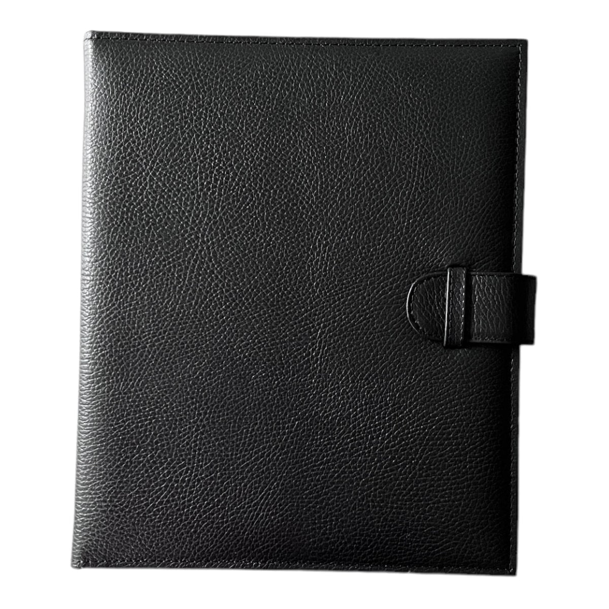 Carpeta hecha en piel tamaño carta con solapa ANOR