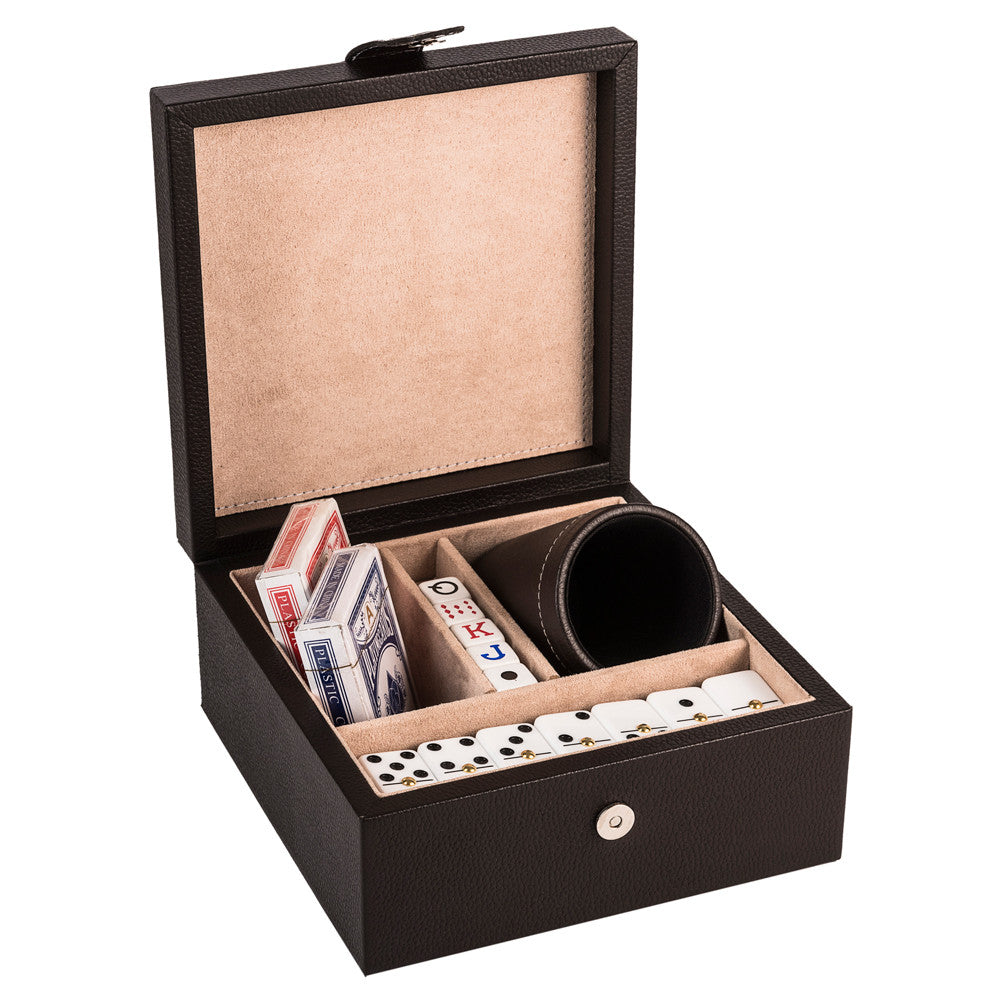 Juego de casino forrado en piel MACE