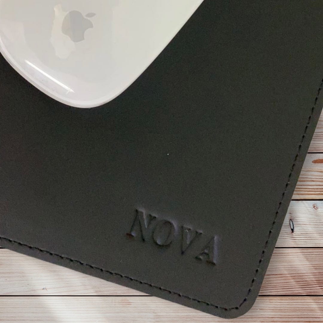 Mouse Pad Smart light hecho en piel MACE