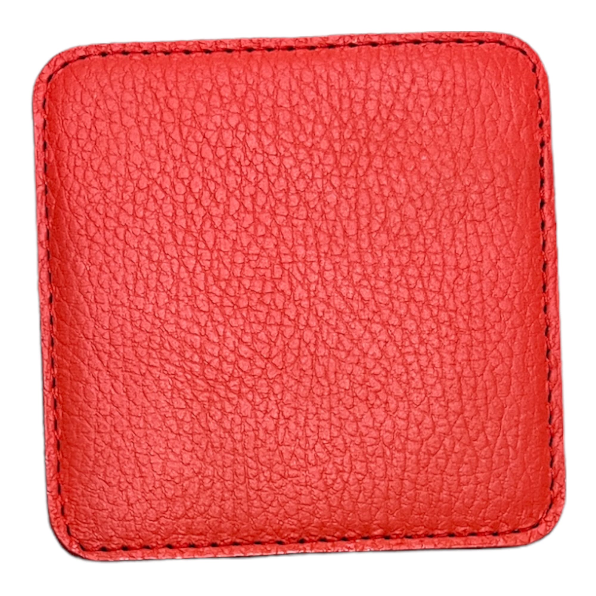 Juego de 6 Porta vasos cuadrados hecho en piel Perré hecho a mano