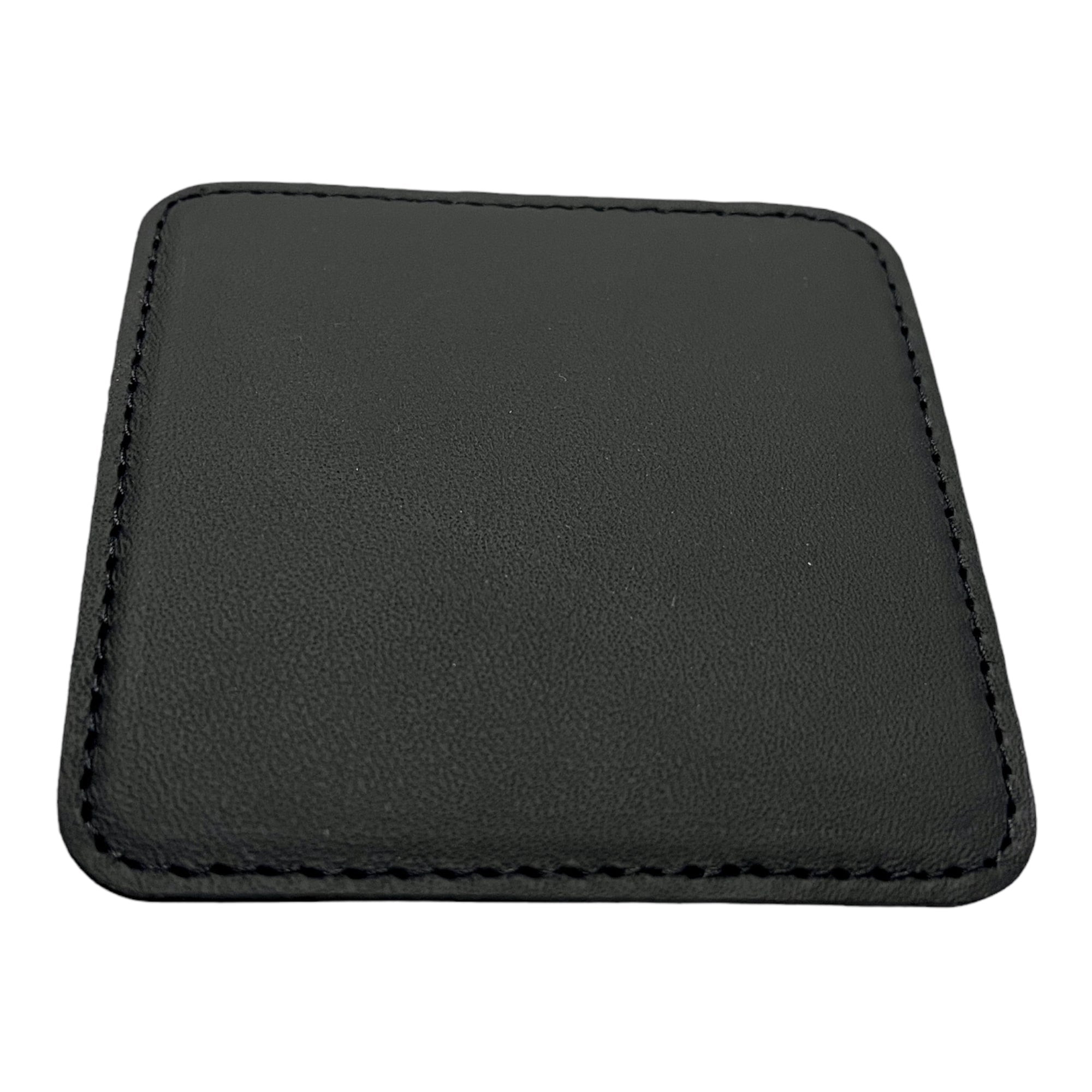 Juego de 6 Porta vasos cuadrados hecho en piel Perré hecho a mano