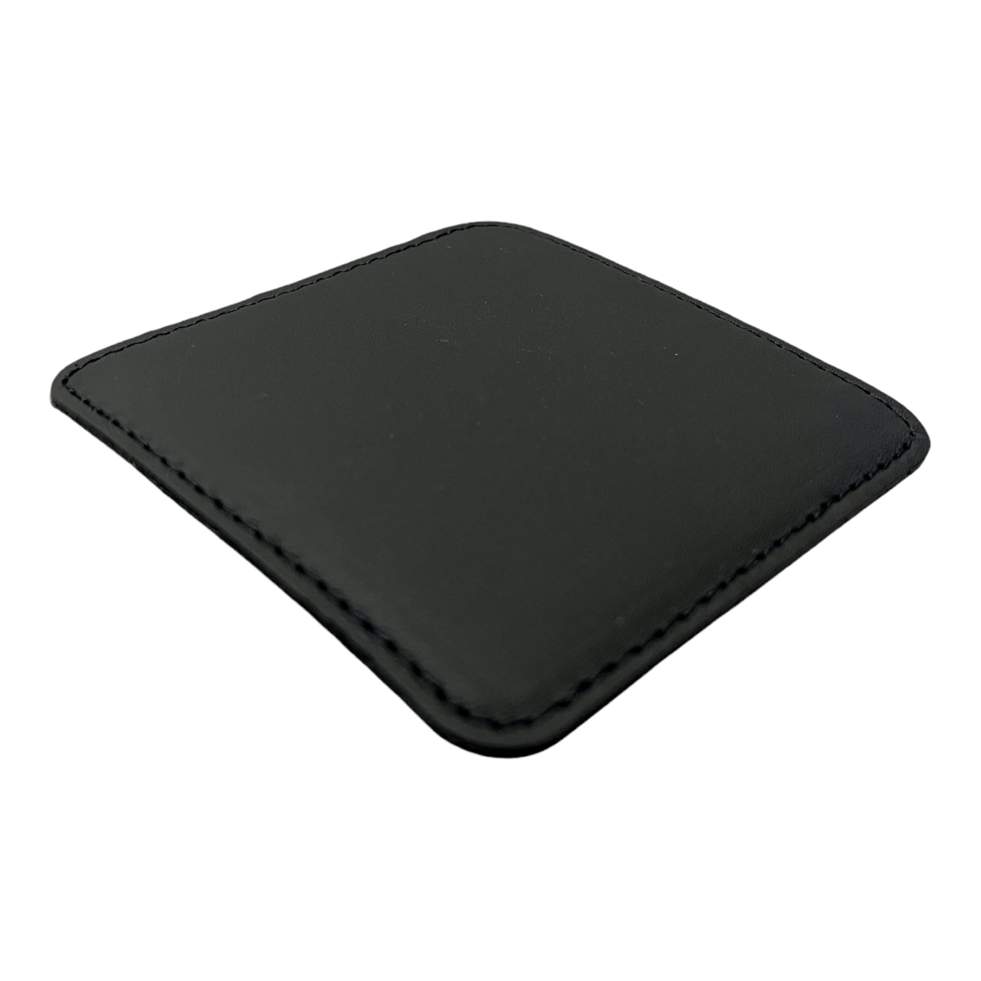 Juego de 6 Porta vasos cuadrados hecho en piel Perré hecho a mano