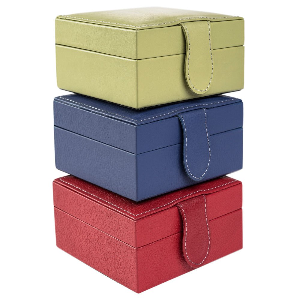 Alhajero organizador mini en piel con divisiones MACE