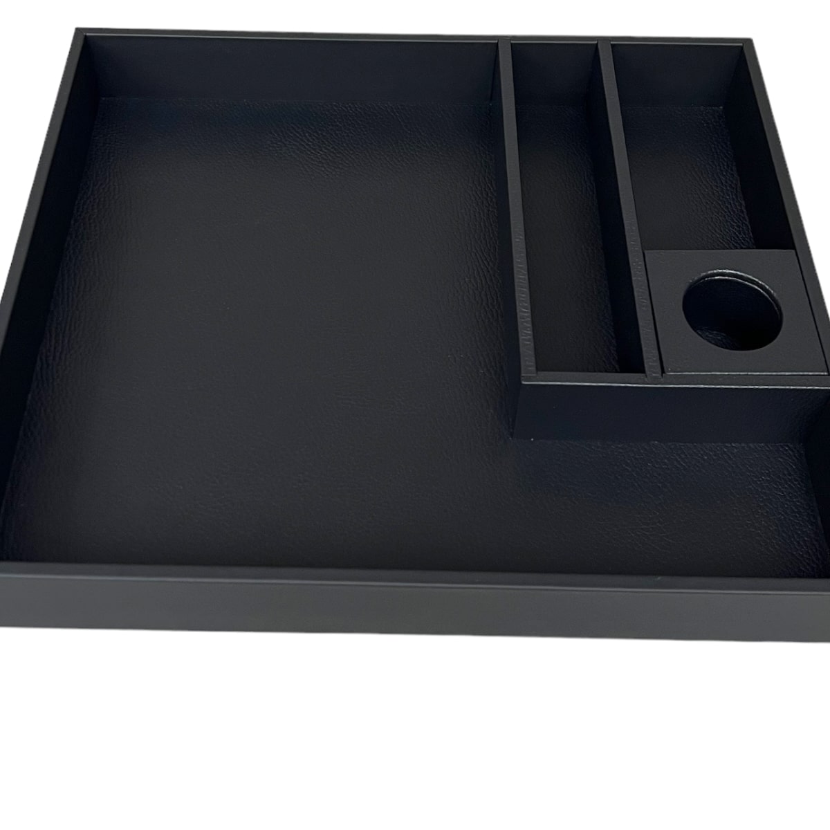 Charola hecha en piel grande para sala de conferencias FESA