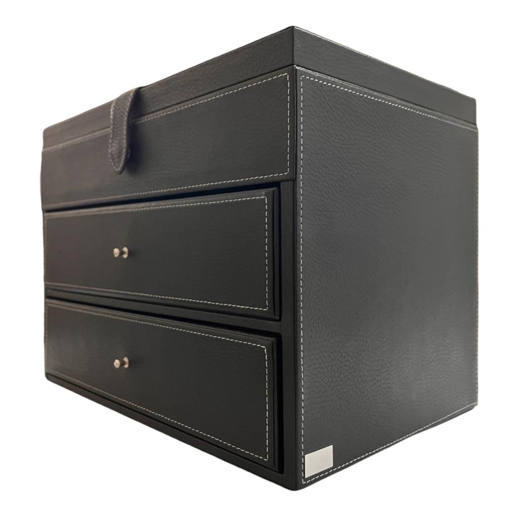 Caja 36 relojes hecha en piel MACE