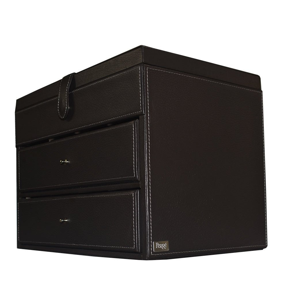 Caja 36 relojes hecha en piel MACE