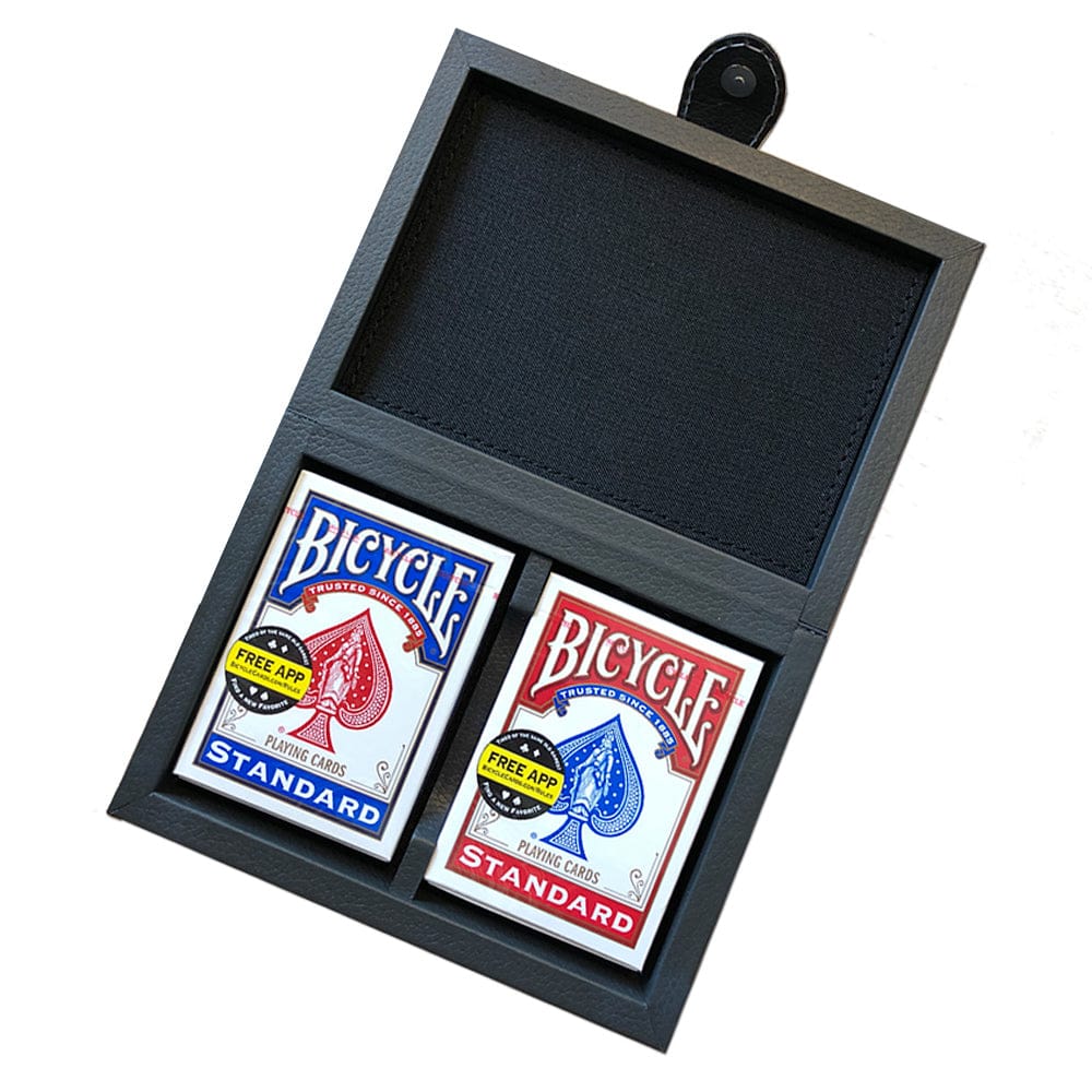 Caja Casino para guardar cartas Hecha en Piel MACE