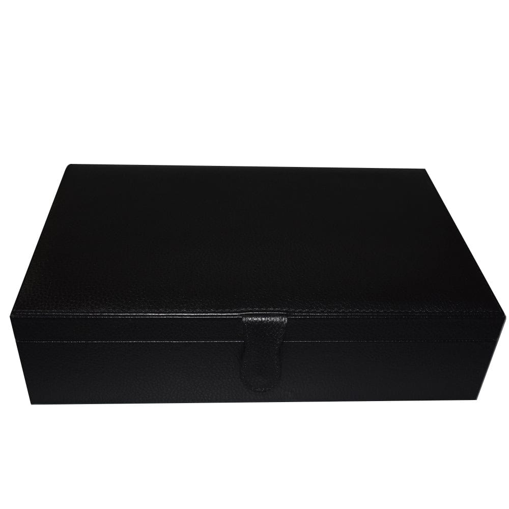 Caja en piel para guardar 12 relojes Perré hecho a mano