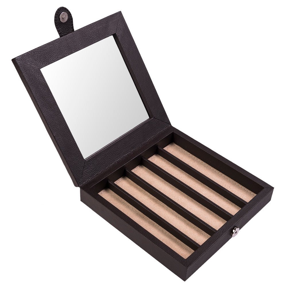 Caja en piel para guardar 5 plumas MACE