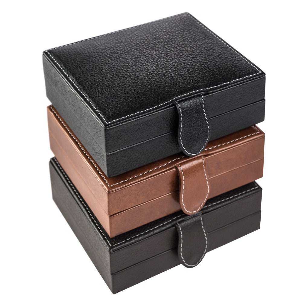Caja mini tocador multiusos en piel ANOR