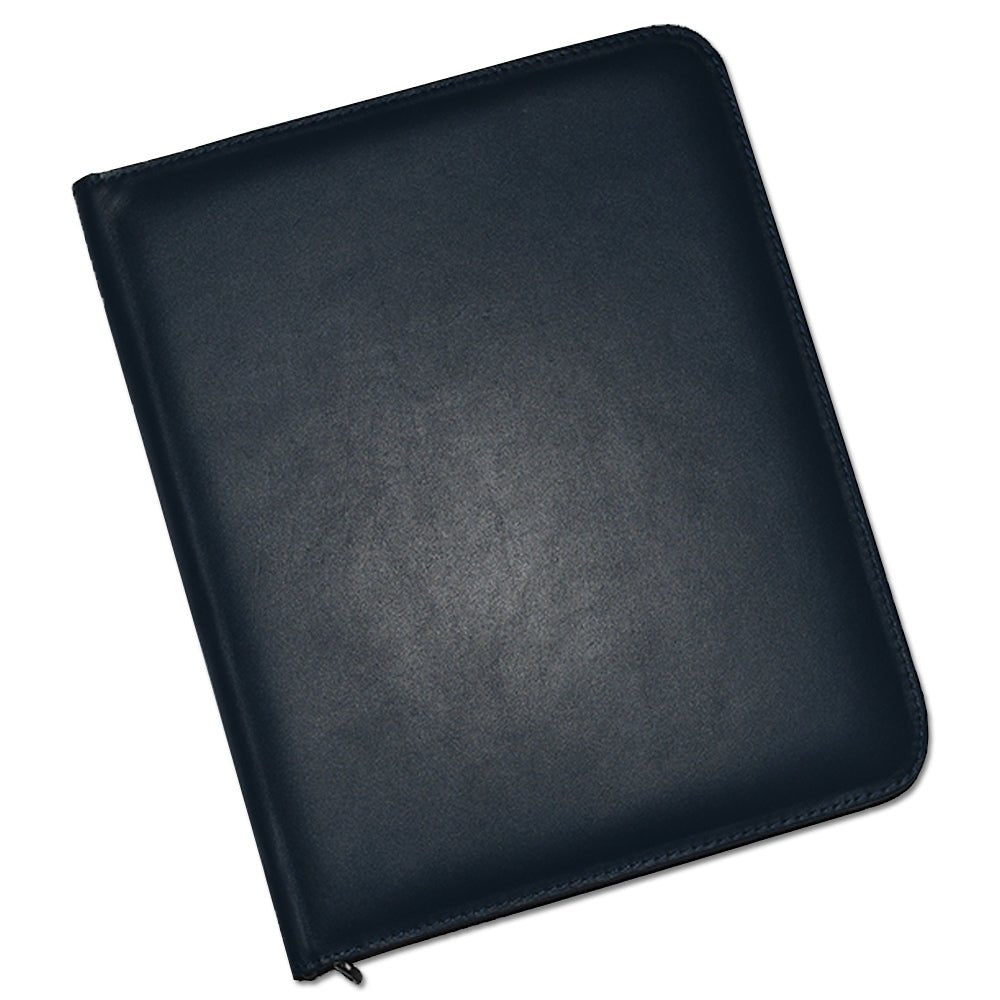 Carpeta con cierre ideal para Tableta o Computadora de hasta 11" Hecha en Piel ANOR