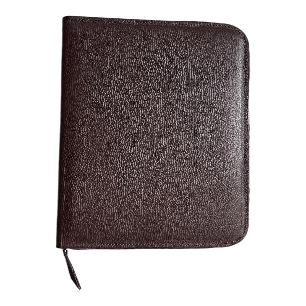 Carpeta con cierre ideal para Tableta o Computadora de hasta 11" Hecha en Piel ANOR