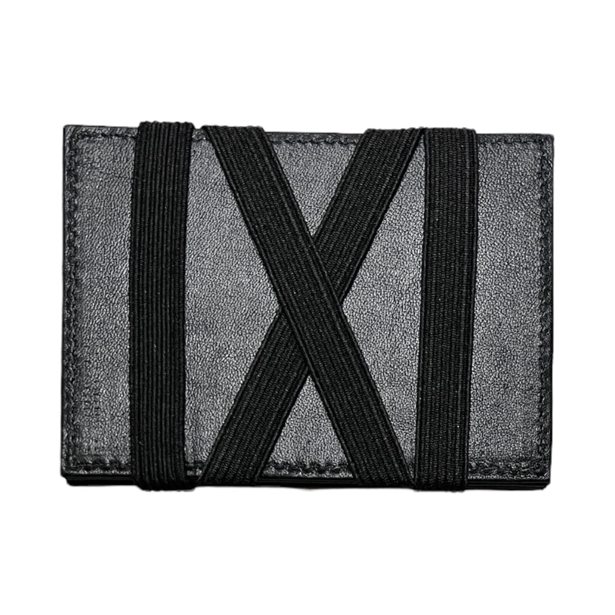 Cartera mágica tipo tarjetero con resorte hecho en piel ADAR