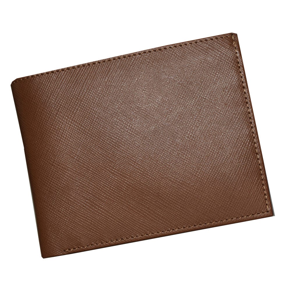 Cartera varios compartimientos piel rayada en piel Perré hecho a mano