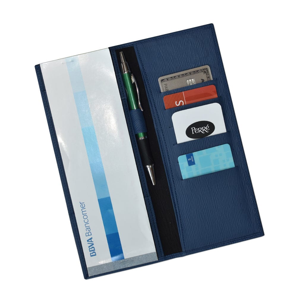 Porta cheques y tarjetas hecho en piel ADAR