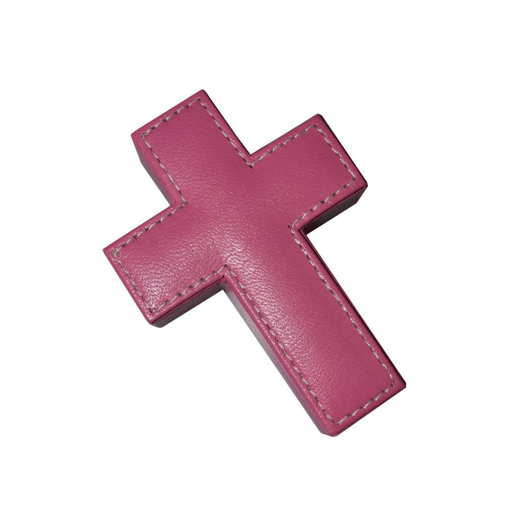 Cruz Mini hecha en piel MACE