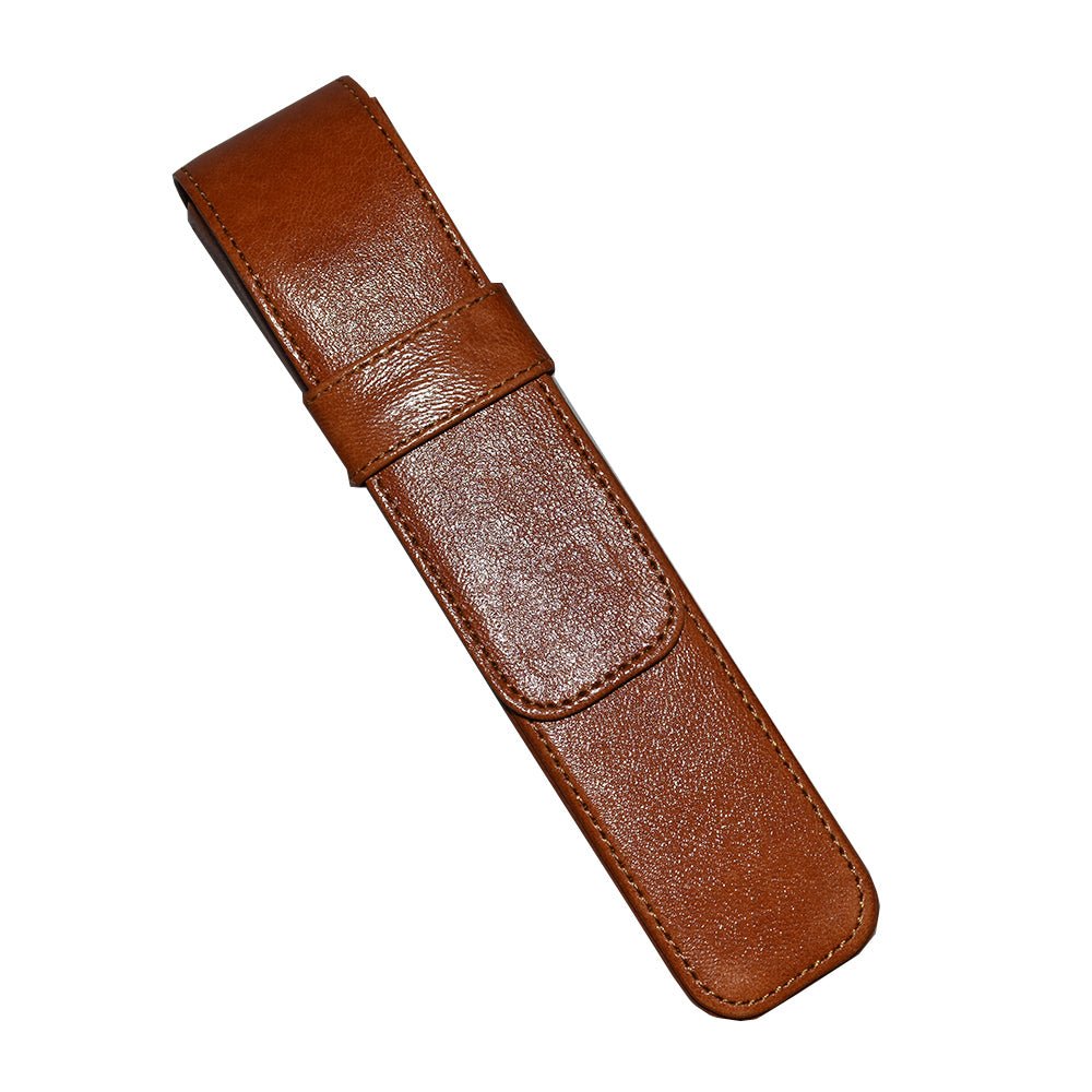 Estuche porta pluma hecho en piel MASA