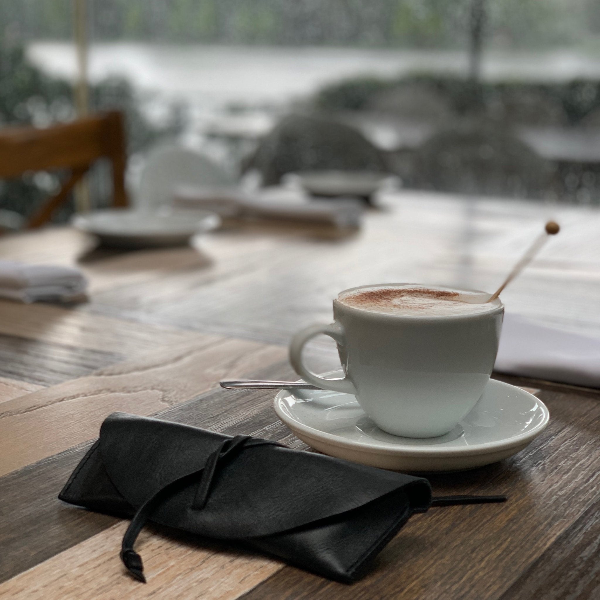 Estuche para lentes hecho en piel FESA