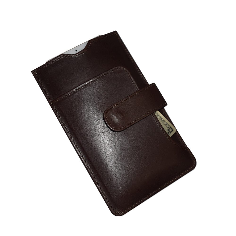 Fold para celular grande hecho en piel ADAR