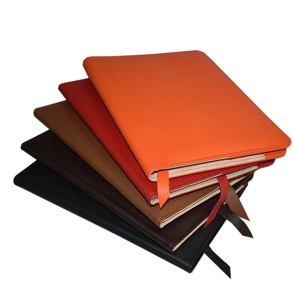Forro en piel para cuaderno Moleskine® XL 19x25 cm ANOR