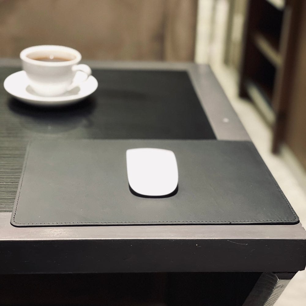 Mouse Pad Smart light hecho en piel MACE