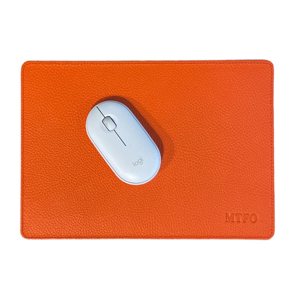 Mouse Pad Smart light hecho en piel MACE