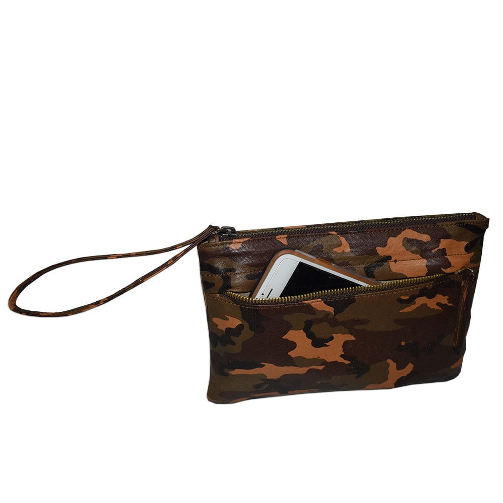 Bolsa clutch Perré hecha en piel ISLO