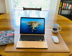 Tapete para escritorio hecho en piel flexible MACE