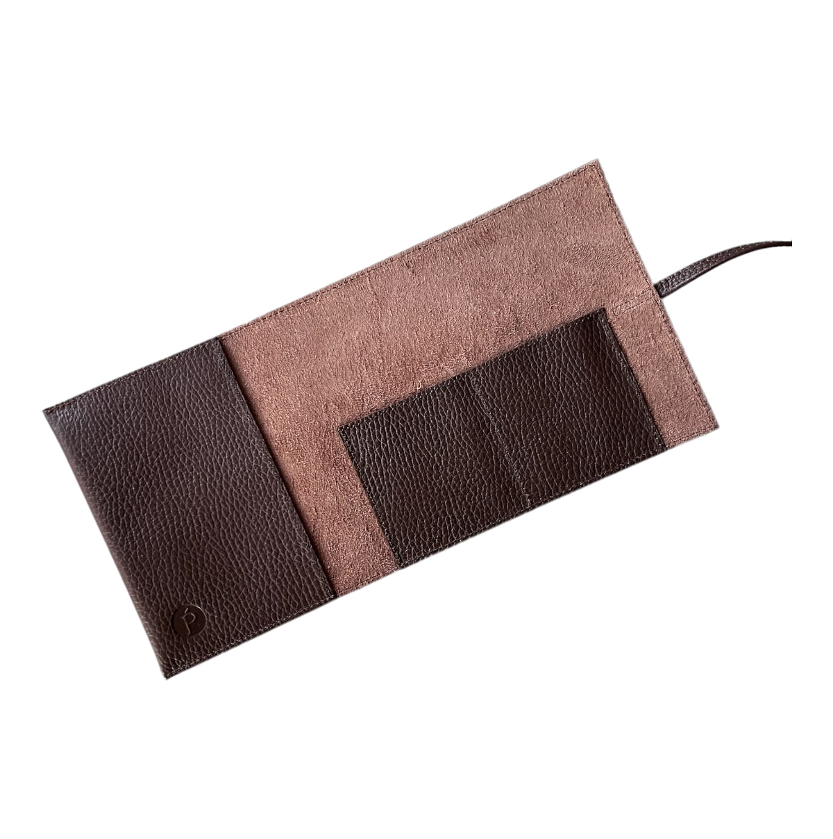 Organizador de cables de piel hecho a mano MASA