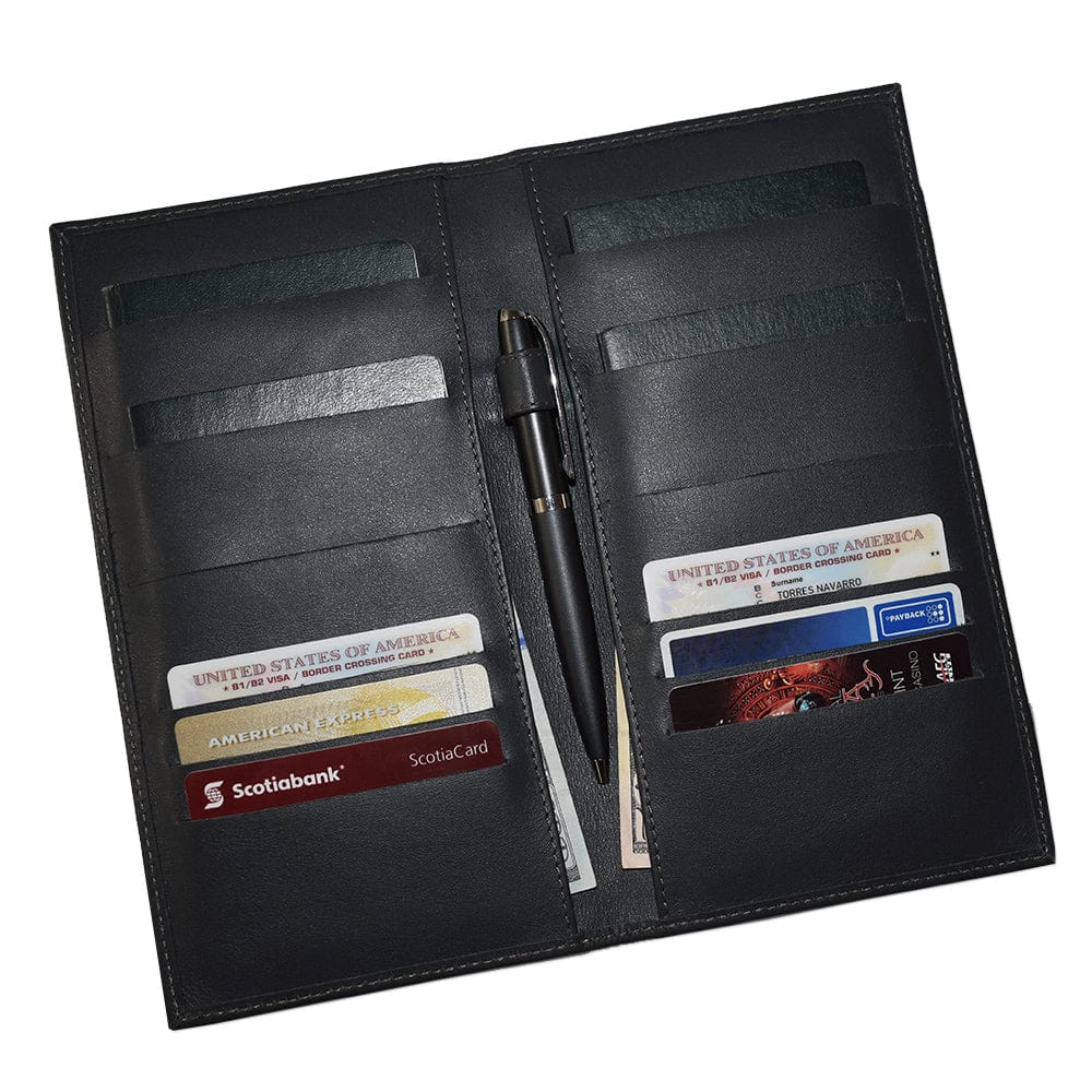 Porta documentos de viaje Family hecho en piel FESA